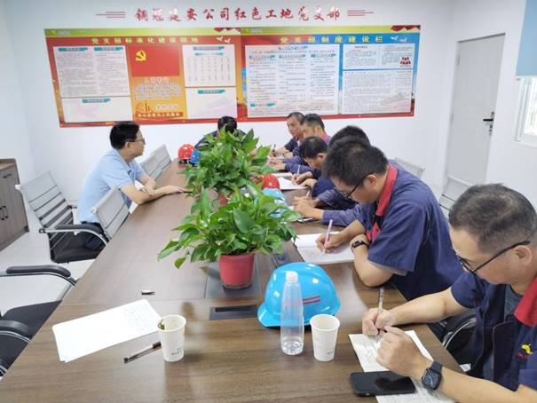 公司開展第三季度安全、環(huán)保、消防綜合檢查 